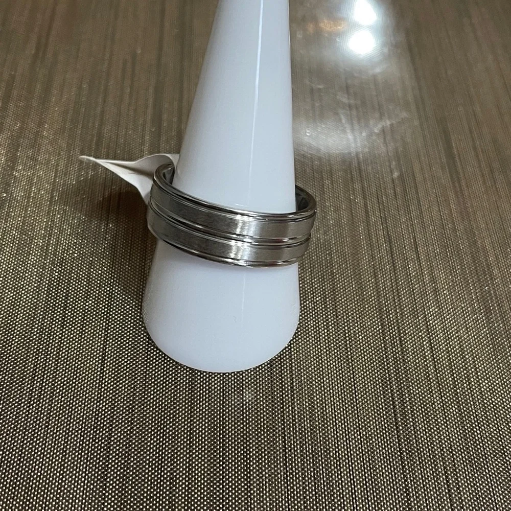 Stainless steel men ring